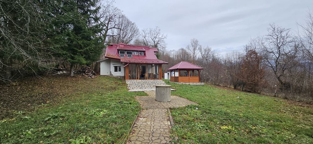 Casa de vacanta in Bradetu, jud Argeș, complet mobilata si utilata,