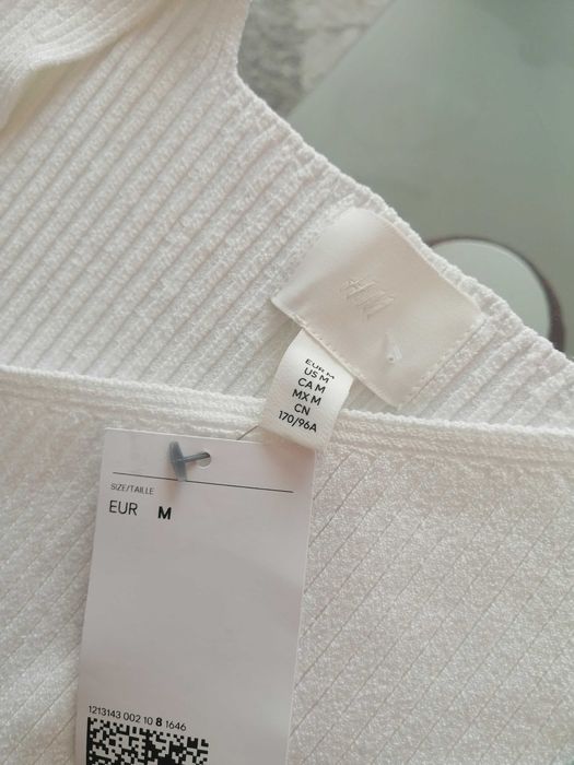 Дамска бяла блуза H&M