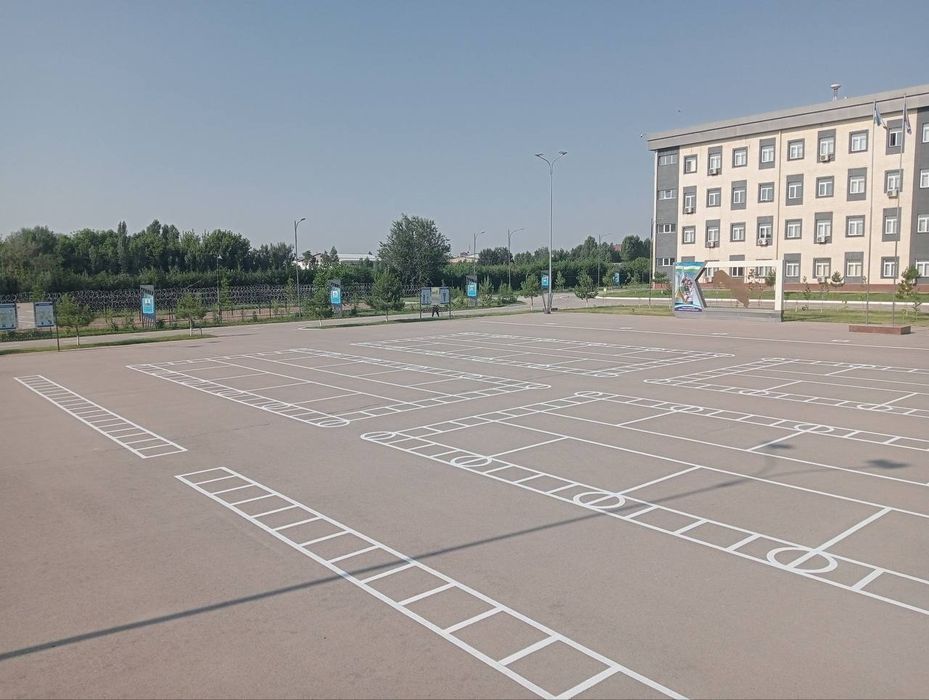 Razmetka yoʻl yotiq chiziqlaro