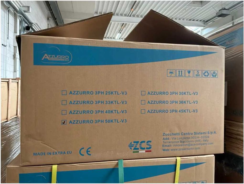 Соларен инвертор ZCS Azzurro 50 kW – 3PH 50KTL-V3