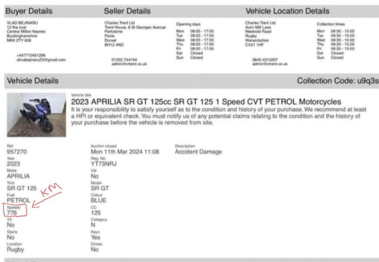 APRILIA SR GT 125 2023