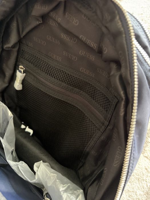 Rucsac ghiozdan guess certosa  nou albastru