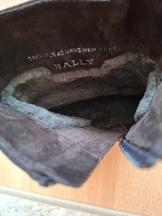 Ghete dama piele Bally