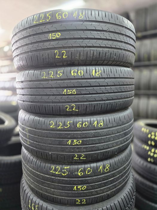 4x 225/60/18 VARA CONTINENTAL 2022 Stare excelenta