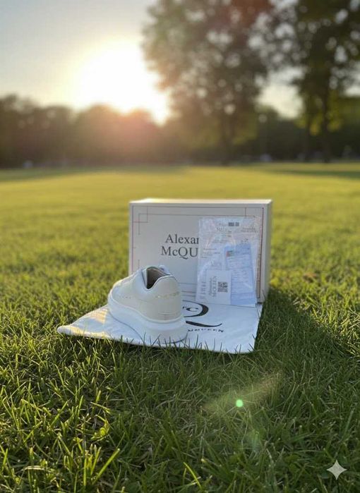 Adidasi Alexander Mc Q U E E N Alb Complet - Adidasi Full Box