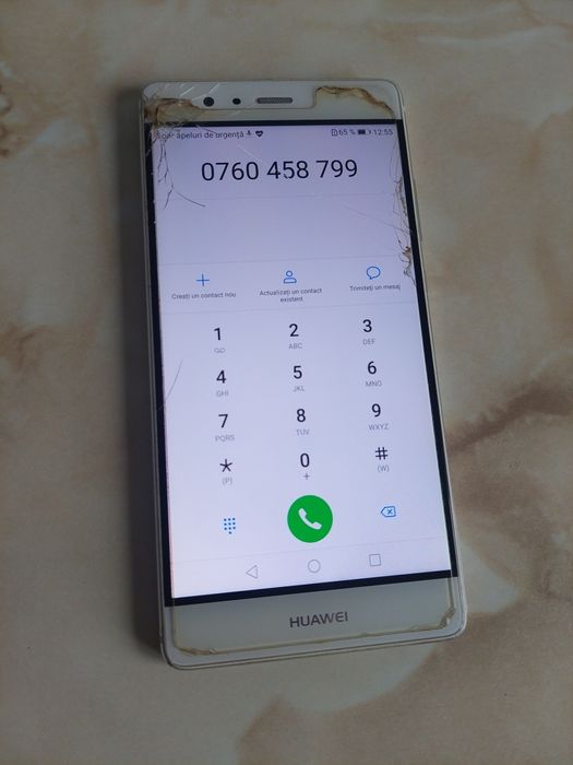 Vând Huawei P9 (normal, nu Lite) White / Alb fără probleme /poze reale