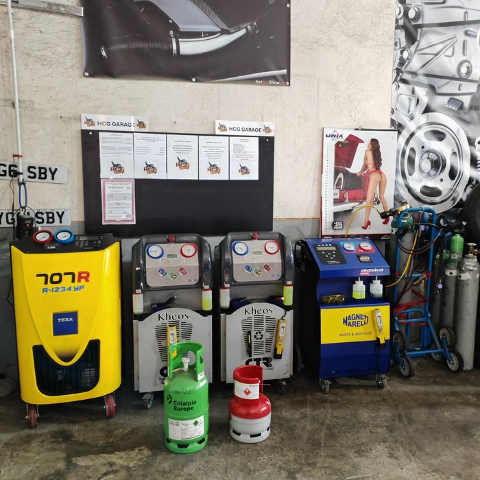 Servicii aer condiționat clima auto r134a si 1234YF electrice/hibride