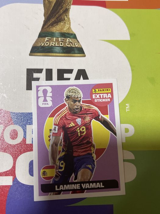 Vand extra sticker Lamine Yamal