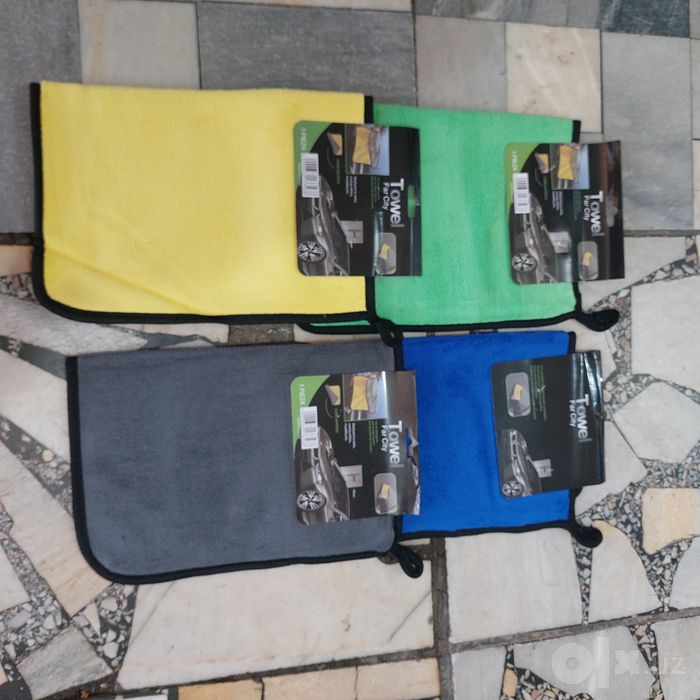 Универсальная микрофибровая тряпка для автомобиля размер 30х40