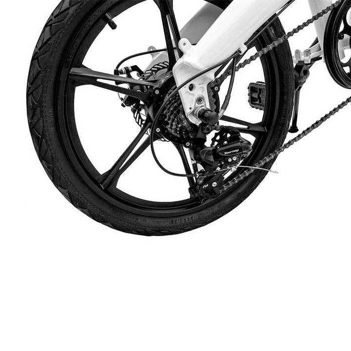 Bicicleta Electrica EVOLIO X-BIKE Mini, Pliabila, 20 inch, alb