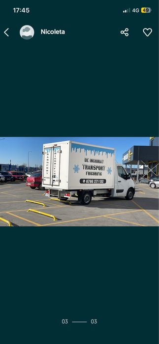 Masina frigorifica pentru evenimente