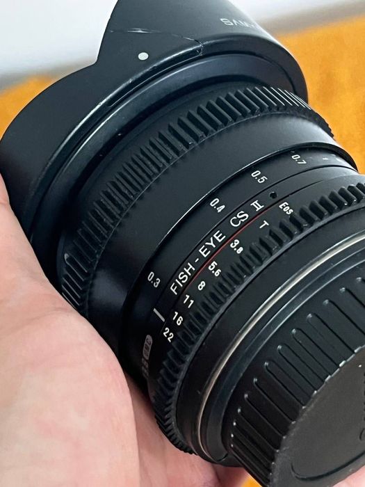Объектив samyang 8mm