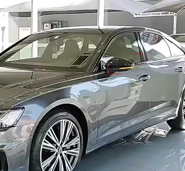 Динамични бягащи мигачи за огледалата за Ауди Audi A6 A7 A8 жълти лед