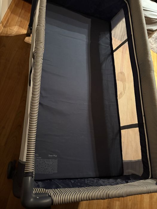 Pătuț lionelo seven plus pliant