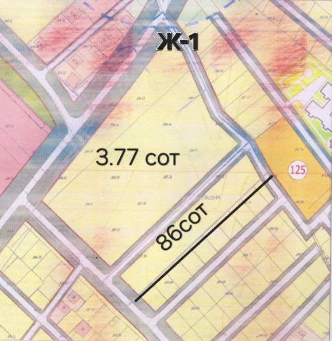 Участок 372 + 86 сот ЛПХ Туздыбастау