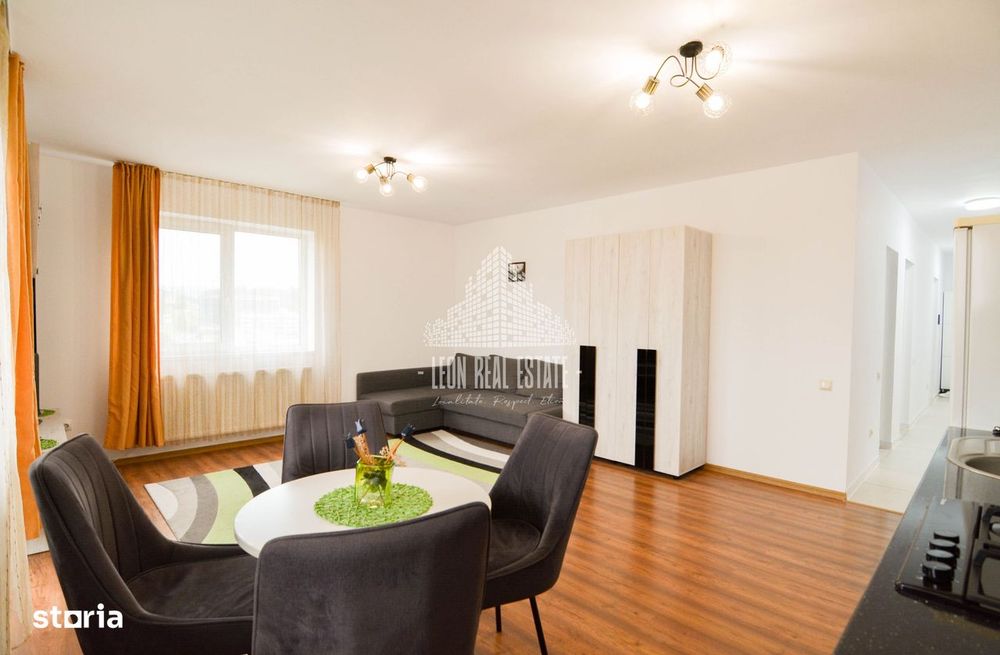 Apartament cu 3 camere, 71.83 mp + 2 balcoane + parcare subterana C. C