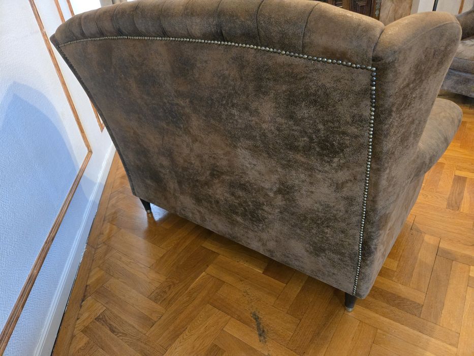 Set canapea cu doua fotolii