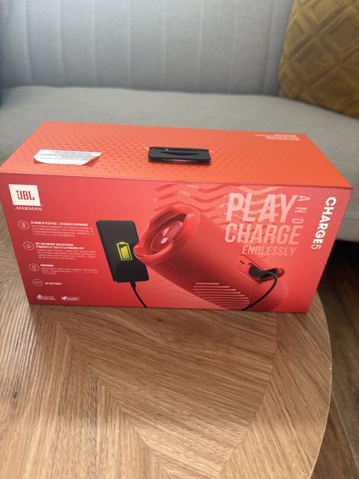 Jbl charge 5 red новая