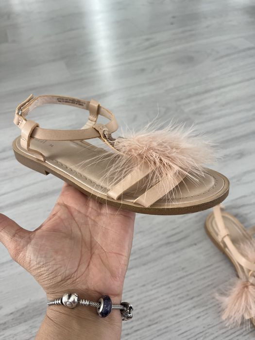 Sandale zara 34, roze