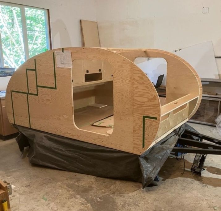 Авто домик сауна