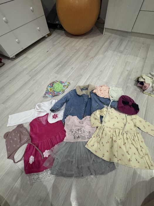 Пакет вещей 80-86 на девочку