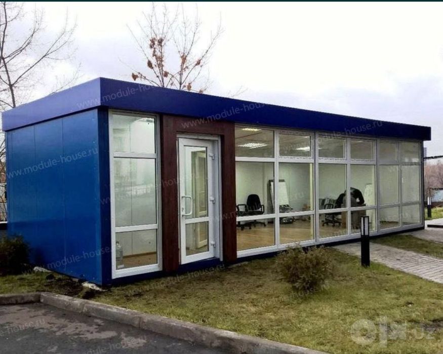 Услуги Контейнер Домик Офис Магазина Сартарошхона Готовы Конструкции K