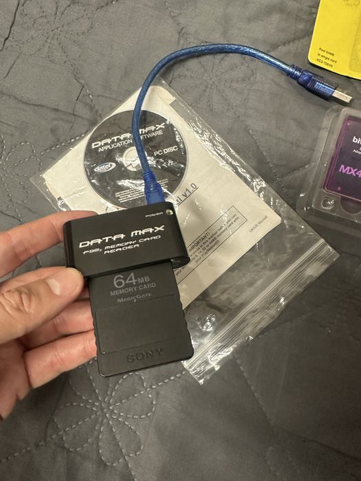 PS3 Memory Card Adapter, PS2 карта памяти, Wii, Gamecube, PS Vita