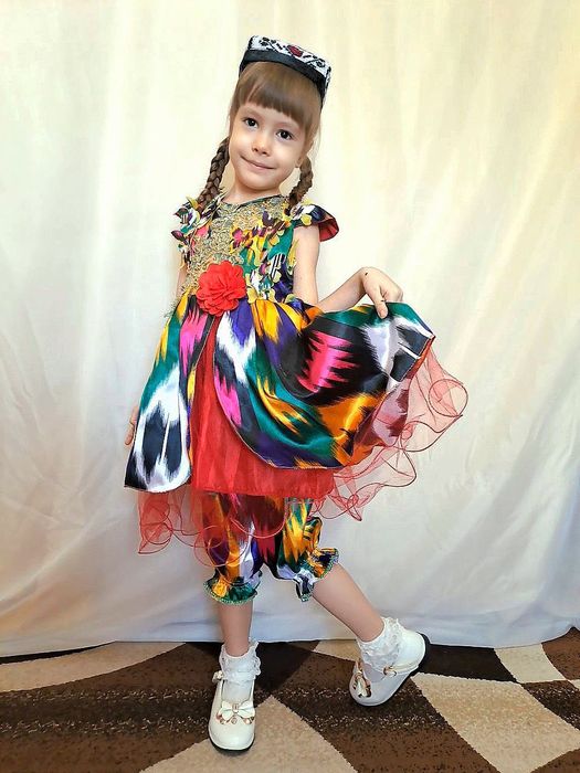 Национальное платье от 3 до 10 лет в ассортименте