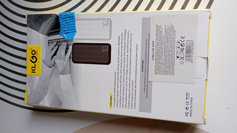 Baterie externa  10000mHAh