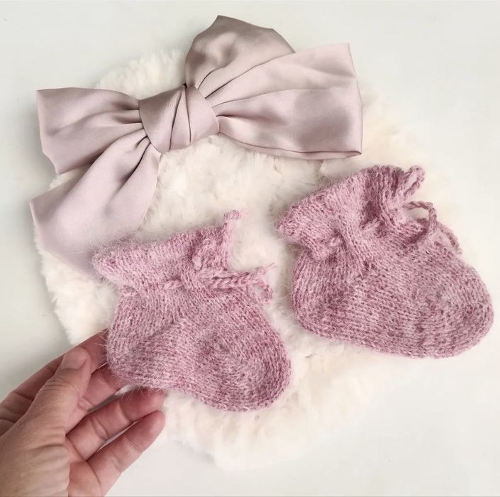 Пинетки ангора носочки