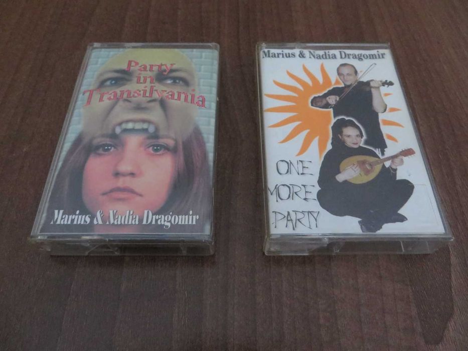 Casete audio originale cu artisti romani