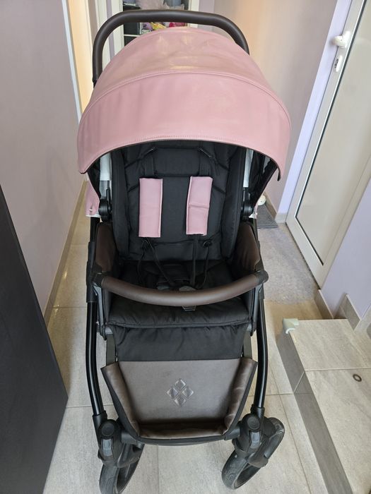 Детска количка bebetto luca pink 2in1