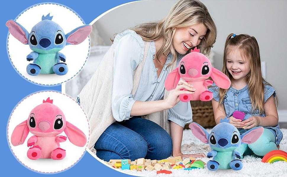 Комплект плюшени играчки Лило и Стич, 2 броя Плюшена играчка Стич
