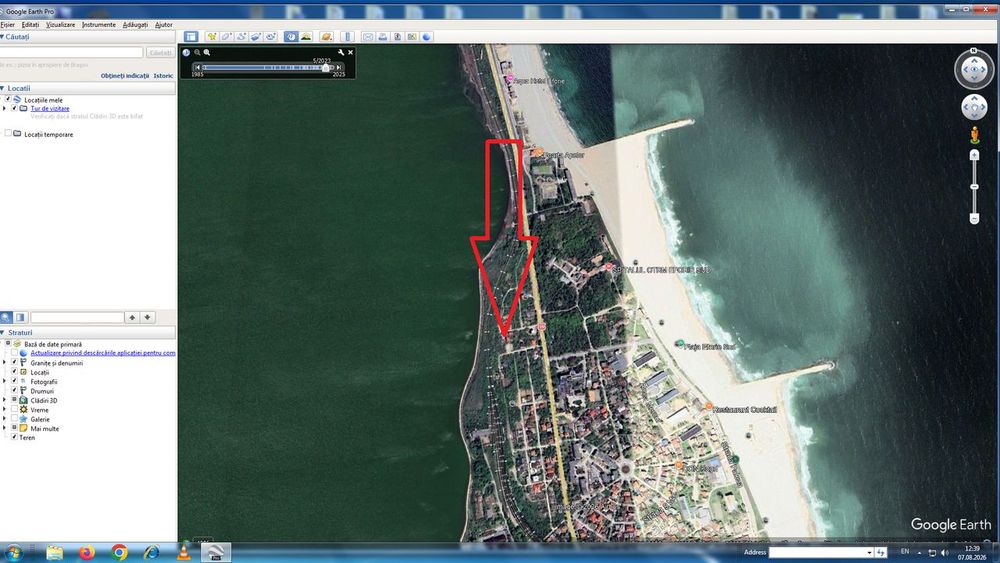 Eforie Sud-intrare, teren 300 mp, toate utilitatile, strada asfaltata