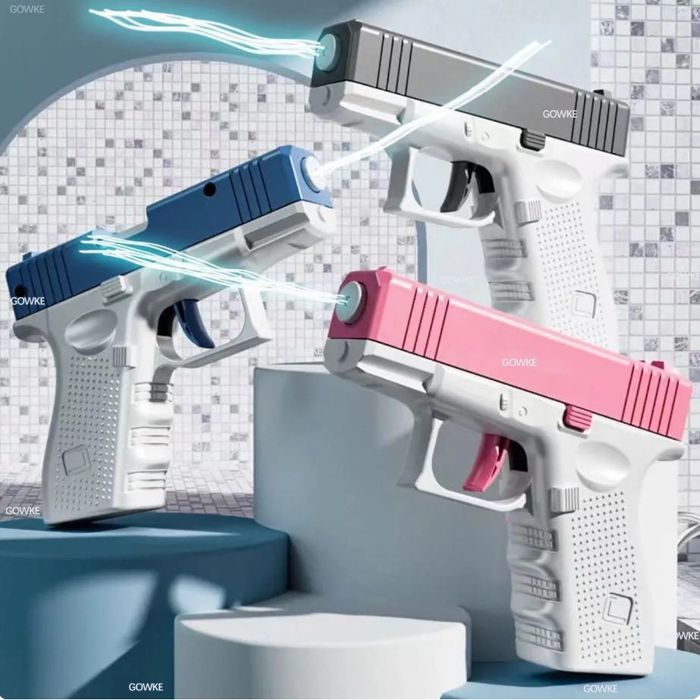 Pistol cu Apa Glock 8m distanta(nou)