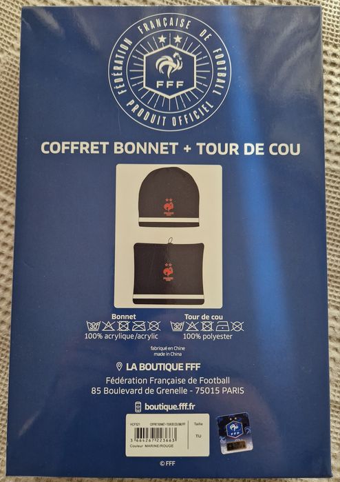 Комплект зимна шапка и шал