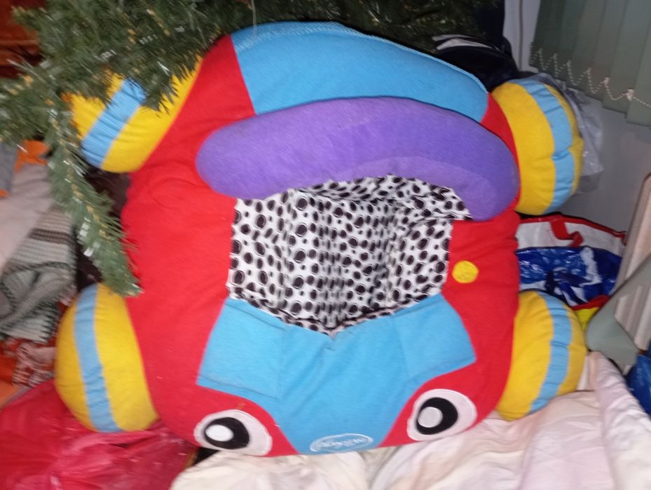 Playgro Игрален център ПЛЮШЕНА КОЛА