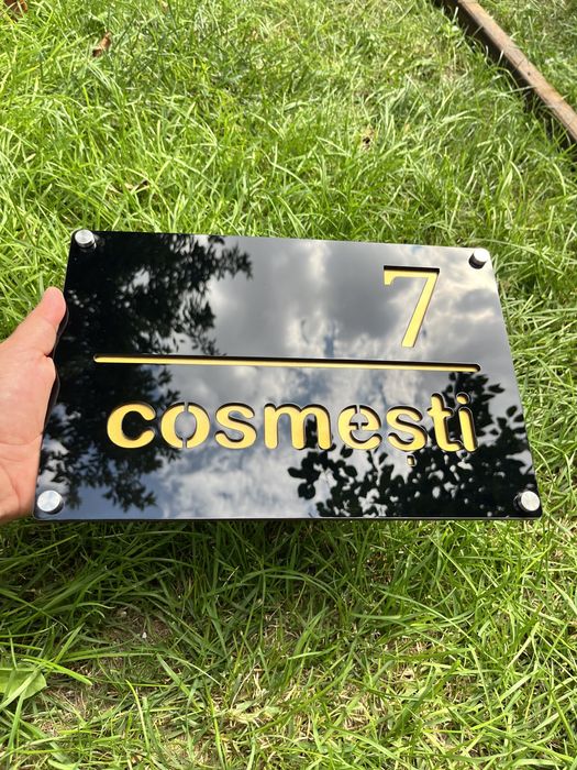 Adresa/numar casa / apartament personalizat