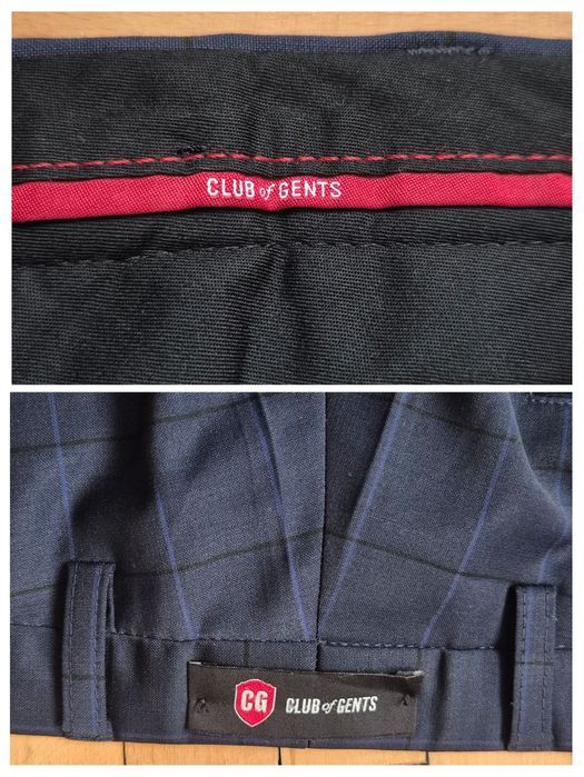 Pantaloni eleganți CG Club of Gents, Cedric Slim Fit, Lână, Bărbați -