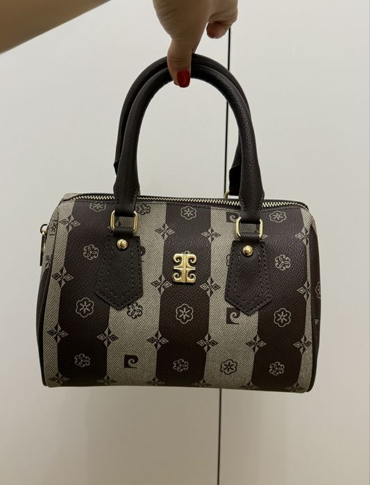 Сумка Pierre Cardin, форма «бочонок»