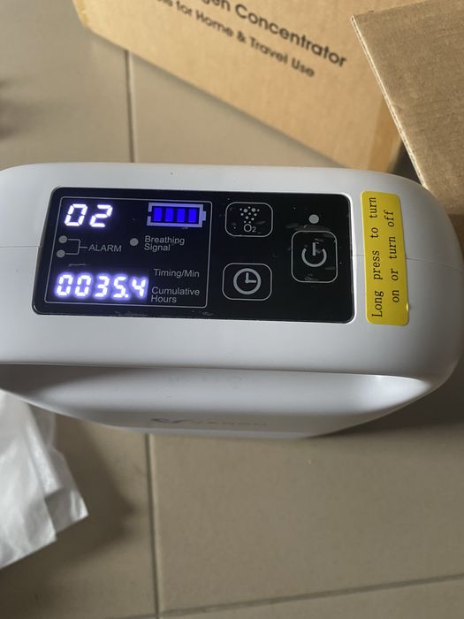 Concentrator de oxigen portabil Varon 6 niveluri