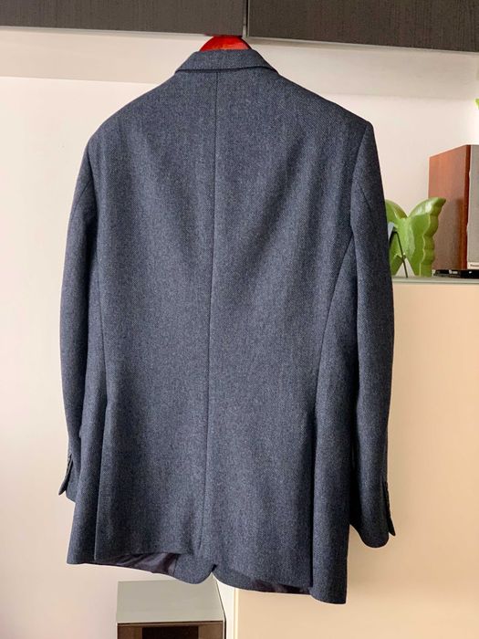 Sacou Burberry Barrie-S mărime 52 London bleu navi