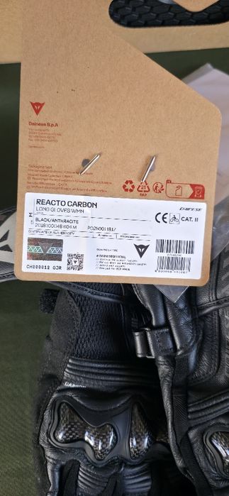 Mănuși moto Dainese Reacto Carbon noi ,mărimea 40