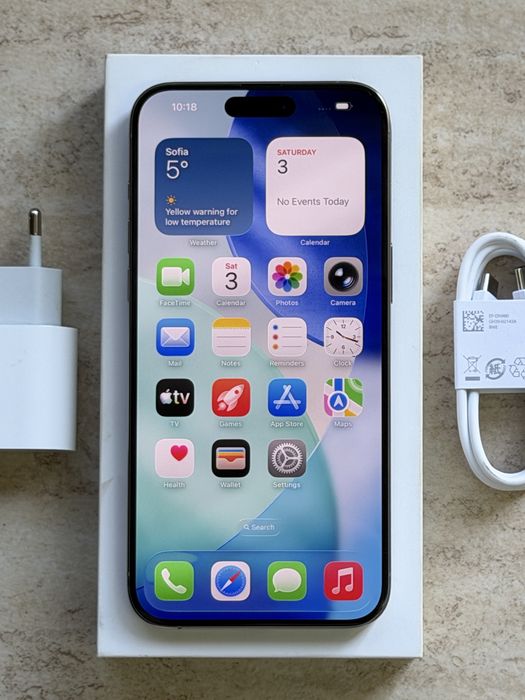 Apple iPhone 15 Pro Max 256GB / Natural Titanium