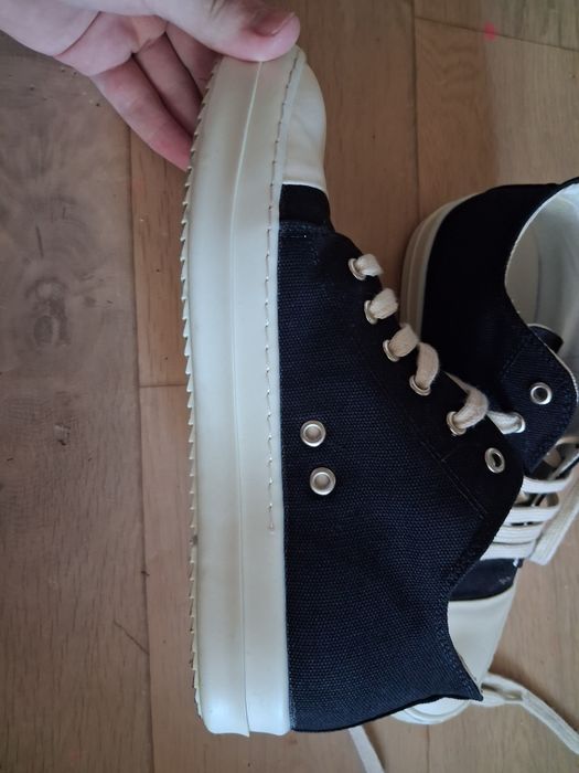 rick owens ramones low drkshdw 43 размер