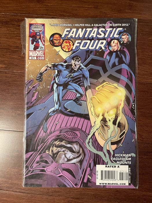 2009 Marvel Comics FANTASTIC FOUR #571 Direct Edition