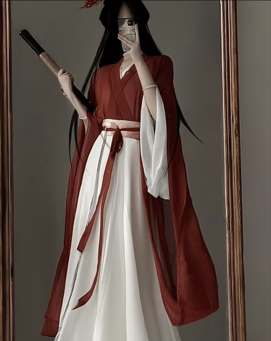 Китайское платье ханьфу