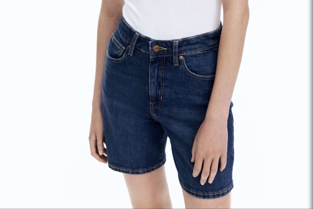 Дънкови къси панталони