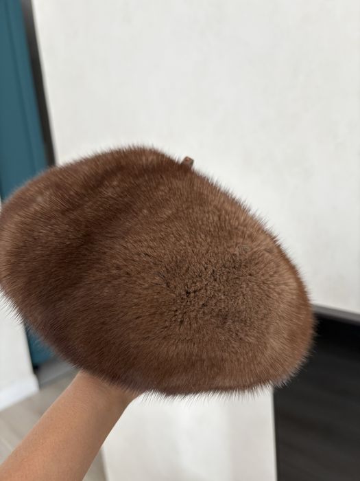 Шапка норковая продаю