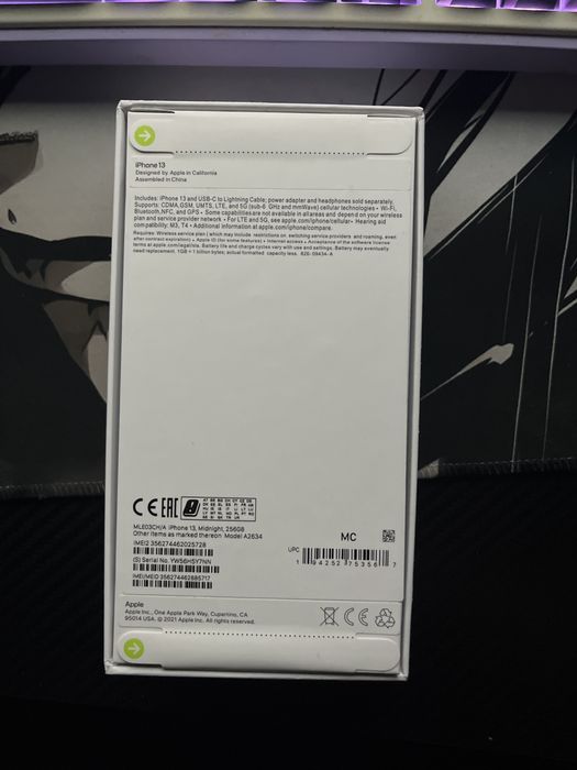 Продам Iphone 13 256gb новый